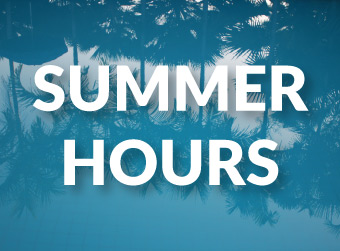 Summer Hours/ horarios especiales de verano 